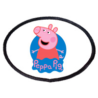 Peppa Pig Oval Patch | Artistshot