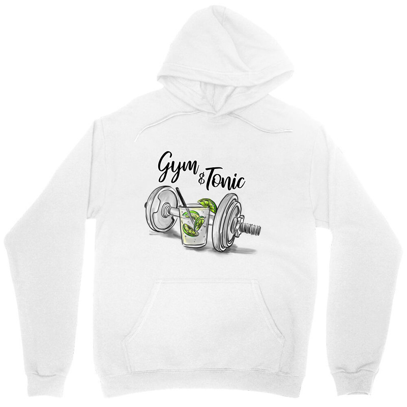 Gym And Tonic Unisex Hoodie by Kelimok | Artistshot