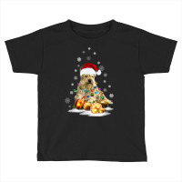 Berger Picard Dog Lights Christmas Matching Family T Shirt Toddler T-shirt | Artistshot