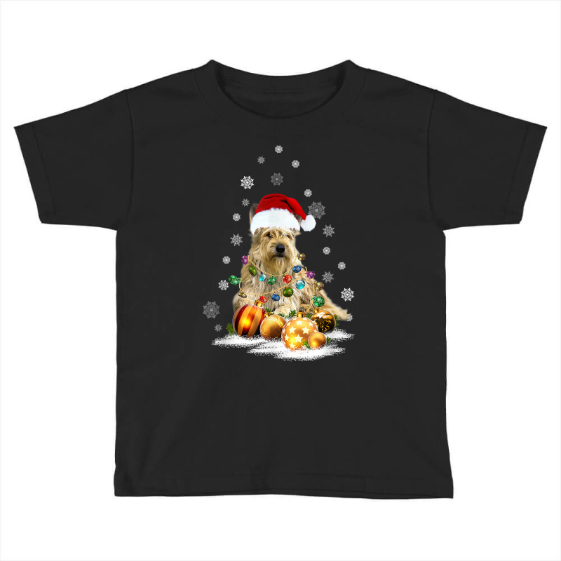 Berger Picard Dog Lights Christmas Matching Family T Shirt Toddler T-shirt by tzecluco | Artistshot