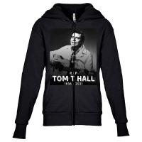 Tom T Hall Youth Zipper Hoodie | Artistshot