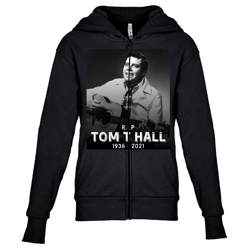 Tom T Hall Youth Zipper Hoodie | Artistshot