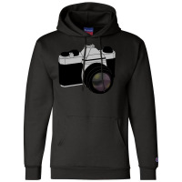 Film Camera Sticker Champion Hoodie | Artistshot