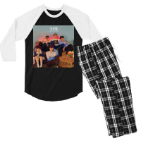 Pentagon Shine Men's 3/4 Sleeve Pajama Set | Artistshot