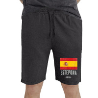 Estepona Spain Es Flag City Top Bandera Ropa Vintage Short | Artistshot