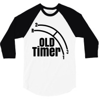 Funny Old Timer Car Truck Manual Column Shift Three Speed Gift 3/4 Sleeve Shirt | Artistshot