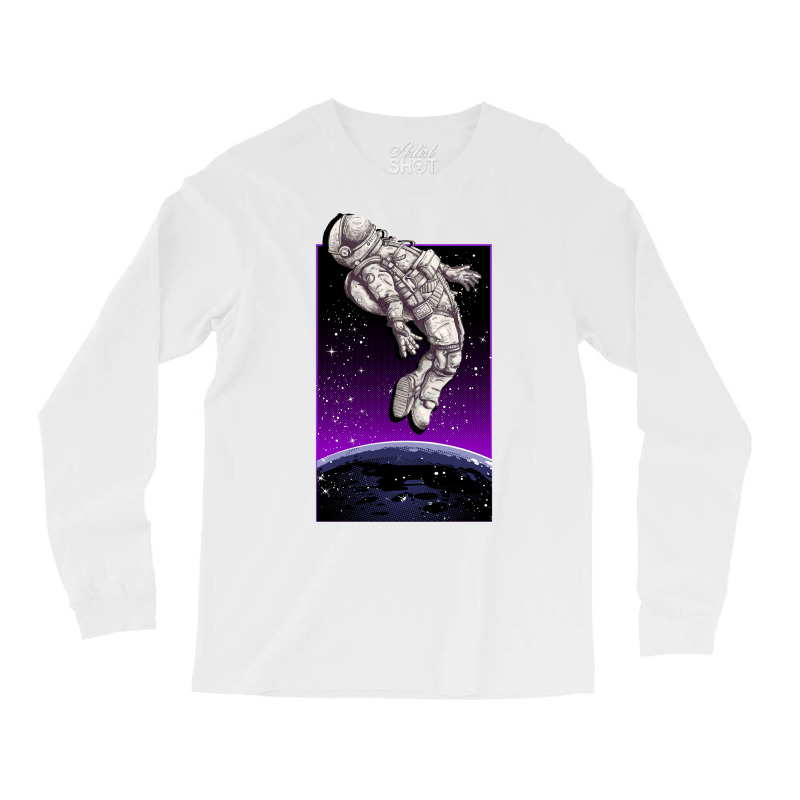 Aesthetic Spaceman Long Sleeve Shirts | Artistshot