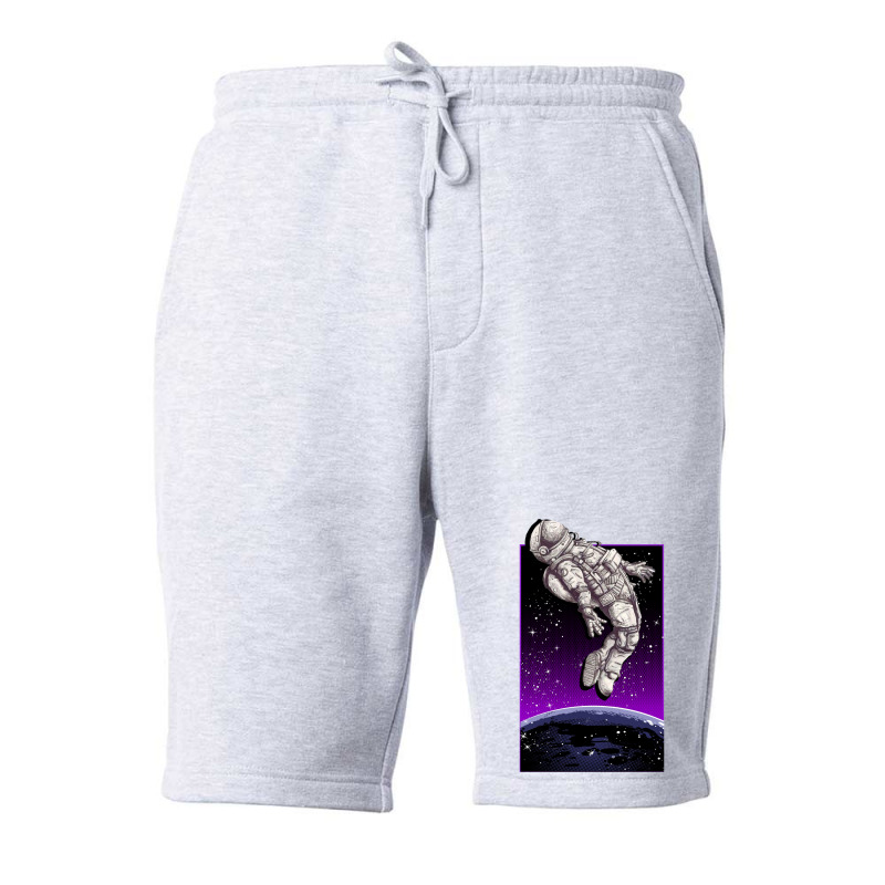 Aesthetic Spaceman Fleece Short | Artistshot