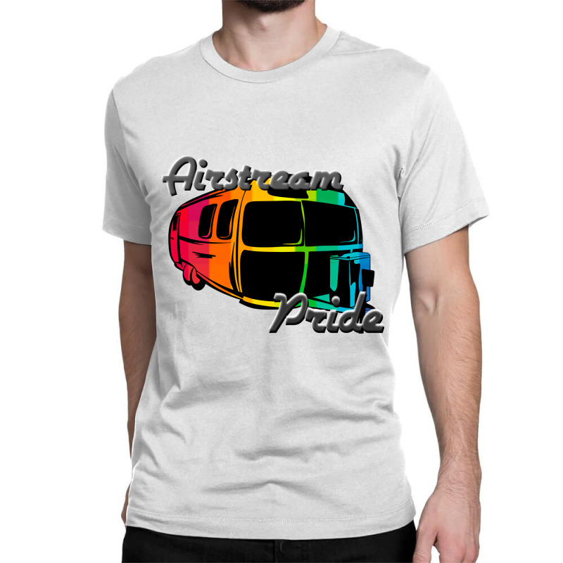 Airstream Pride Rainbow 2022 Classic T-shirt by Mathew Rodden | Artistshot