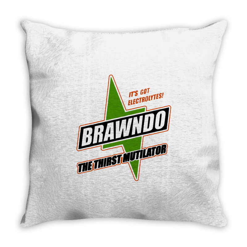 Brawndo Throw Pillow | Artistshot