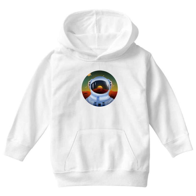 Austronaut Time Travel Wanderlust - Take This Into Your Life Youth Hoodie | Artistshot