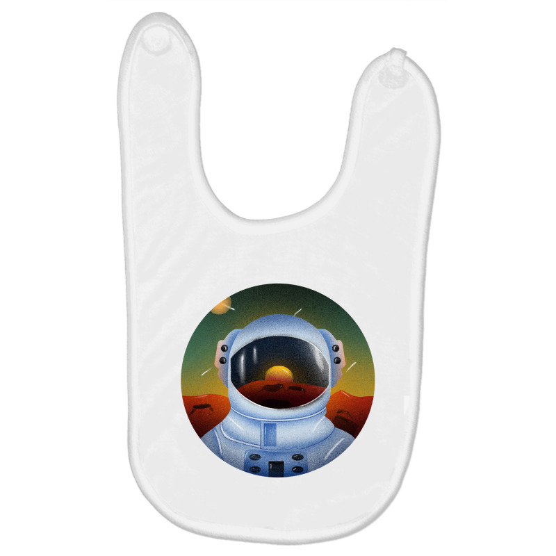 Austronaut Time Travel Wanderlust - Take This Into Your Life Baby Bibs | Artistshot