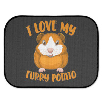 Cavy Lovers Guinea Pig Owners I Love My Furry Potato Rear Car Mat | Artistshot