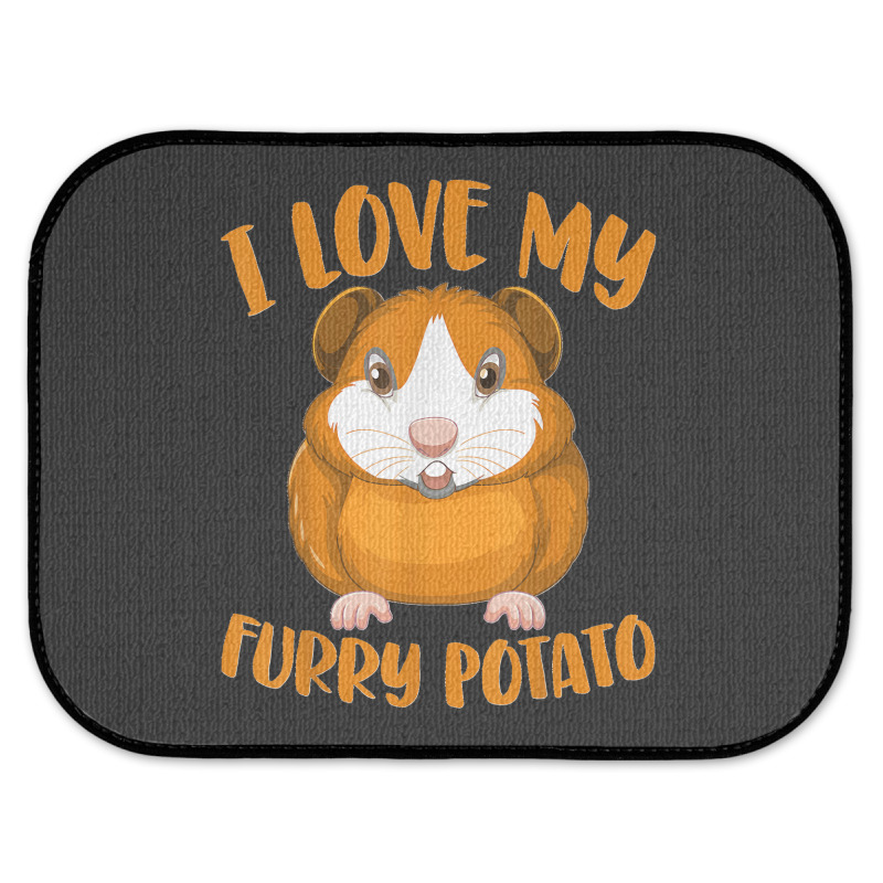 Cavy Lovers Guinea Pig Owners I Love My Furry Potato Rear Car Mat | Artistshot