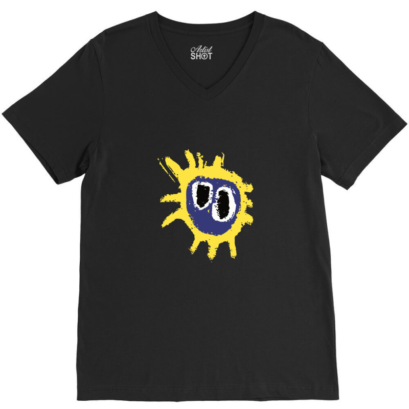 Screamadelica Primal V-Neck Tee by AdamJacobThielman | Artistshot