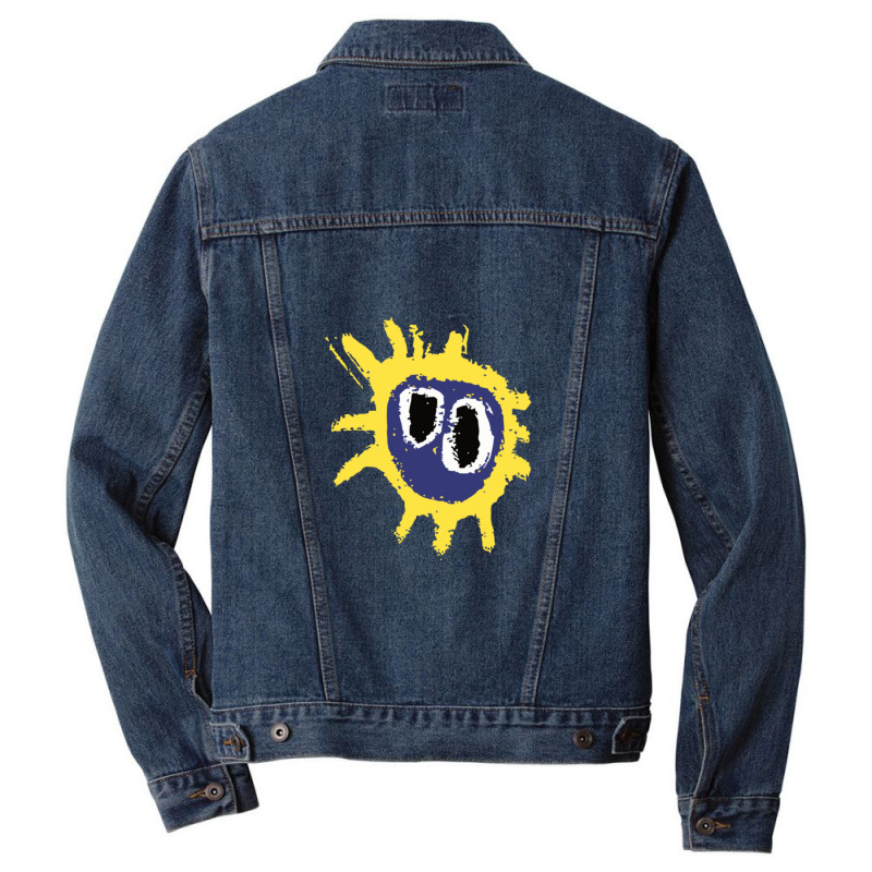 Screamadelica Primal Men Denim Jacket by AdamJacobThielman | Artistshot