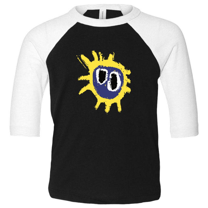 Screamadelica Primal Toddler 3/4 Sleeve Tee by AdamJacobThielman | Artistshot