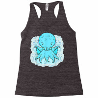 Snow Squid Tentacles Little Octopus T Shirt Racerback Tank | Artistshot