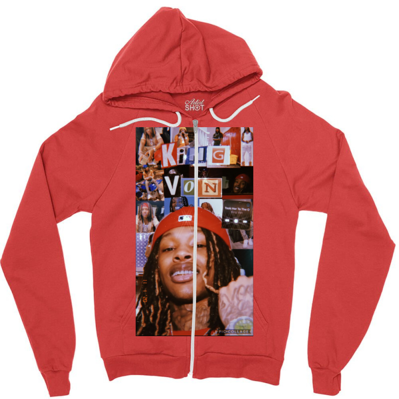 Smile Full Kingvon Zipper Hoodie | Artistshot