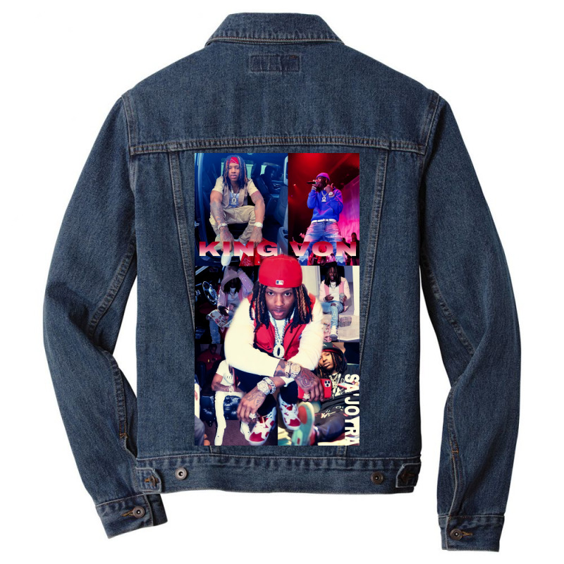 Awesome Smile Von Men Denim Jacket | Artistshot