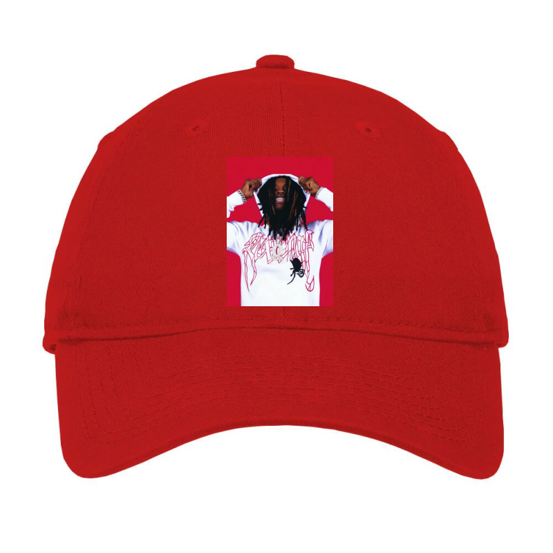 Smile Red Von Adjustable Cap by BobMYates | Artistshot