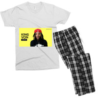 Album Music Kingvon Men's T-shirt Pajama Set | Artistshot