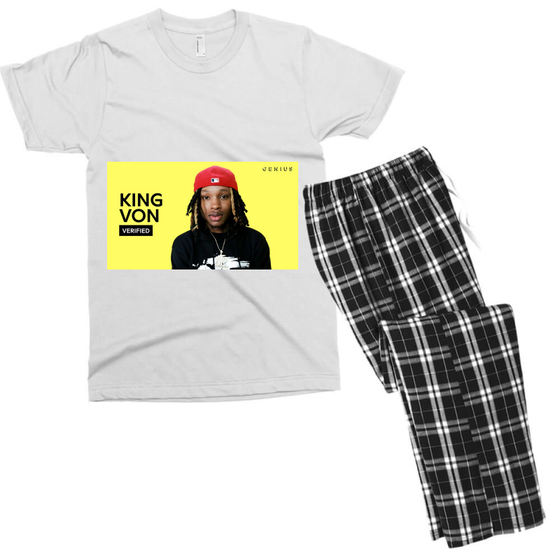 Album Music Kingvon Men's T-shirt Pajama Set | Artistshot