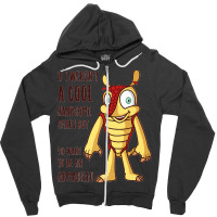 Funny Armadillo Boy Lover Quote Saying Cute Joke Kids Phrase Premium T Zipper Hoodie | Artistshot