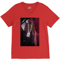 Cartoon Smile Von V-neck Tee | Artistshot