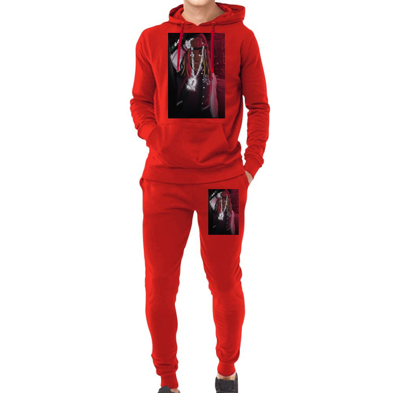 Cartoon Smile Von Hoodie & Jogger Set | Artistshot