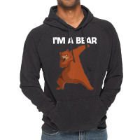 Funny Bear Gift For Men Women Bear Mammal Animal Premium Vintage Hoodie | Artistshot