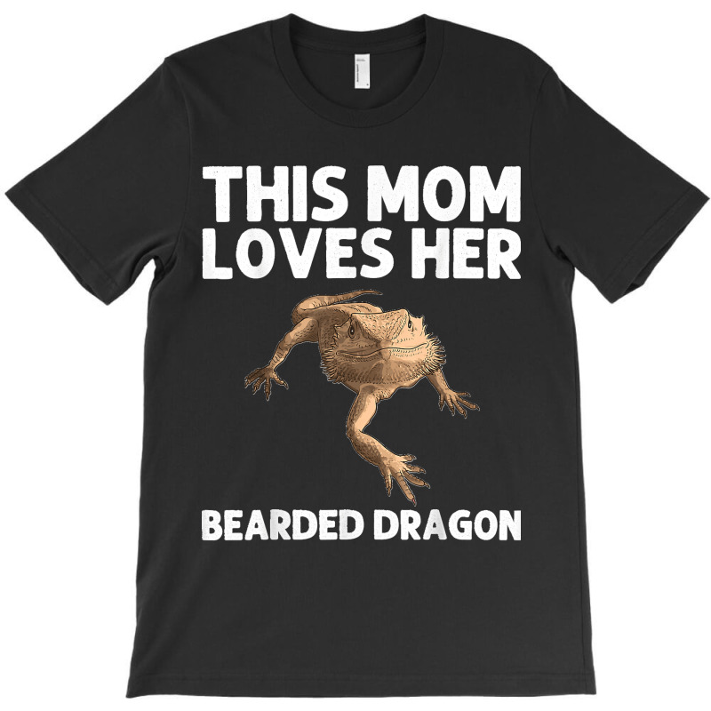 Funny Bearded Dragon Gift For Mom Women Lizard Pet Animal T-shirt | Artistshot