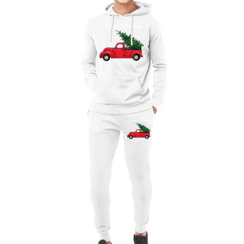 Vintage Wagon Merry Christmas   Tree On Car Xmas Vacation Sweatshirt Hoodie & Jogger set by tamkyfashions | Artistshot