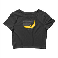 White Banana Equivalent Dose Crop Top | Artistshot