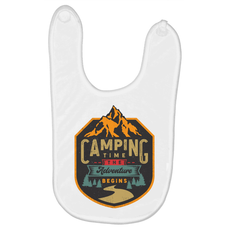 Camping Time Baby Bibs by Mathew Rodden | Artistshot