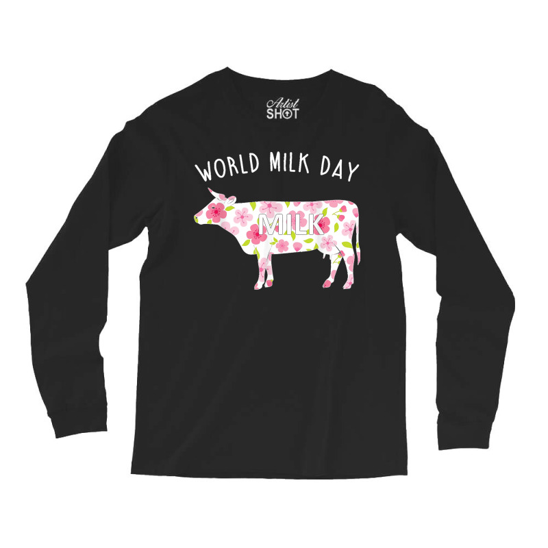 Funny Cow Milk Dairy Agriculture Long Sleeve Shirts | Artistshot