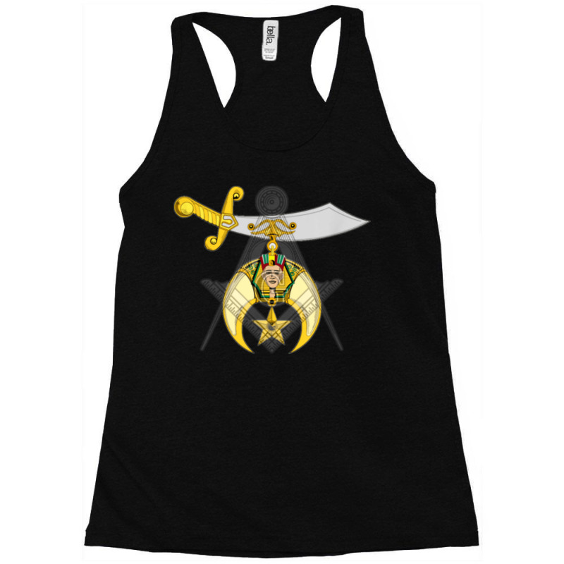 Mason Square And Compass Masonic Shriner Overlay Lodge Racerback Tank by IsabelConstance | Artistshot