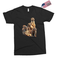 Lettertrunk Meerkat Family In The Kalahari Desert Exclusive T-shirt | Artistshot