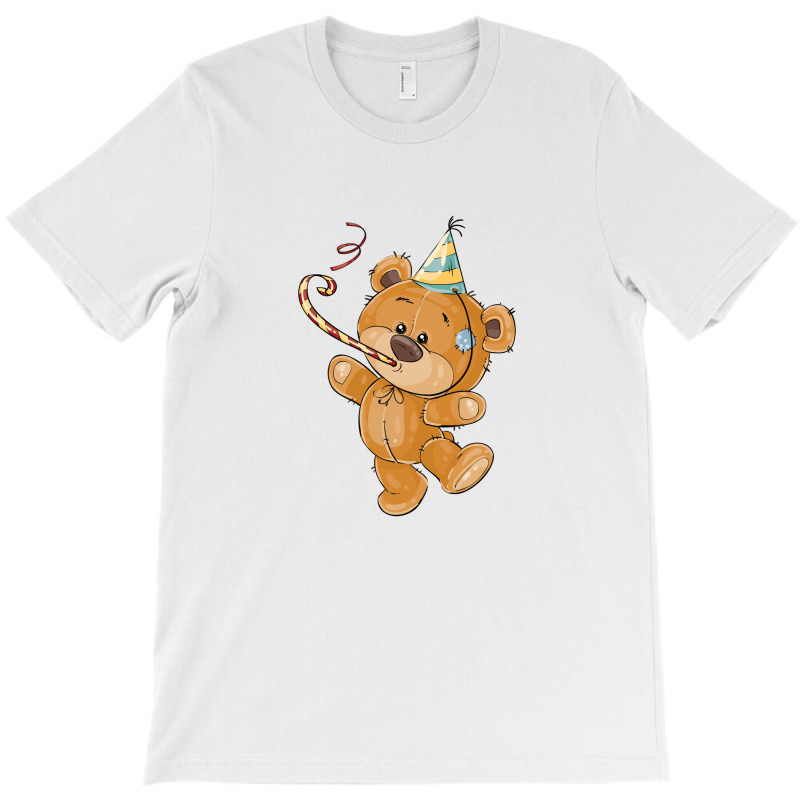 Birtday Bear T-Shirt by creaker | Artistshot