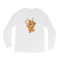 Birtday Bear Long Sleeve Shirts | Artistshot