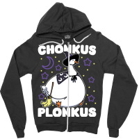 Chonkus Plonkus Funny Cute Witch Goose Honkus Ponkus Parody Design Ide Zipper Hoodie | Artistshot