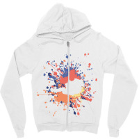 Austria Paint Splash T  Shirt Beautiful Austria Color Splash T  Shirt Zipper Hoodie | Artistshot