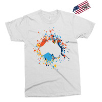 Australia Paint Splash T  Shirt Beautiful Australia Color Splash T  Sh Exclusive T-shirt | Artistshot