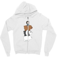 Chloe Polar Bear Giant Panda Zipper Hoodie | Artistshot