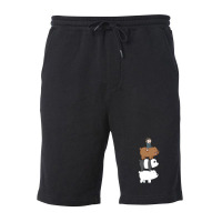 Chloe Polar Bear Giant Panda Fleece Short | Artistshot