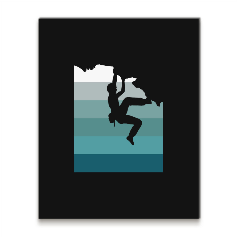 Climbing Bouldering Metal Print Vertical | Artistshot