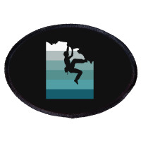 Climbing Bouldering Oval Patch | Artistshot