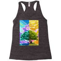 Exploring Artwork Nature, Outdoor  Nigh , Morning  Nature Lovers Racerback Tank | Artistshot