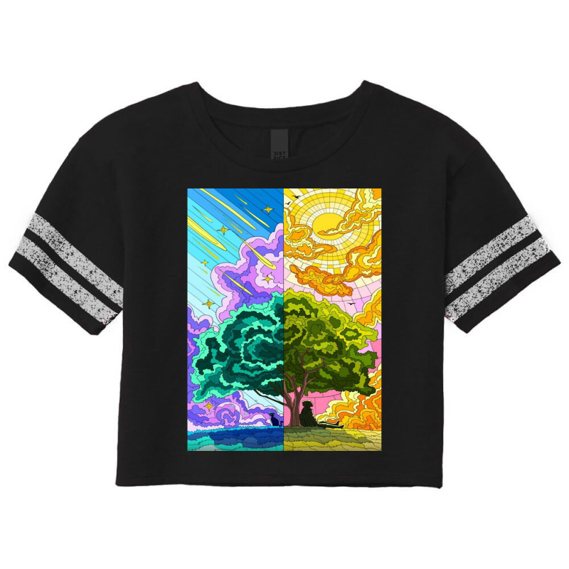 Exploring Artwork Nature, Outdoor  Nigh , Morning  Nature Lovers Scorecard Crop Tee by Mathew Rodden | Artistshot