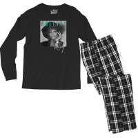 Whitney Houston Shooting Star Men's Long Sleeve Pajama Set | Artistshot